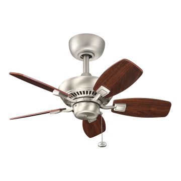 Canfield - 30in / 76cm Fan - Brushed Nickel