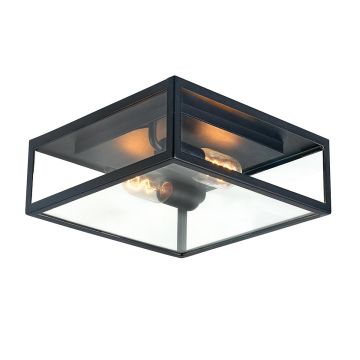 Lofoten 2 Light Flush - Flat - Black