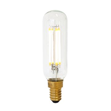 Tubular LED E14 Lamp - Clear Glass