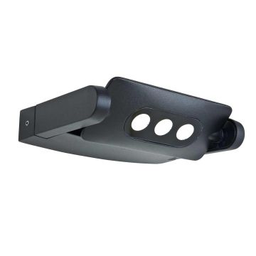 Sigmund 3 Light Wall Light - Graphite
