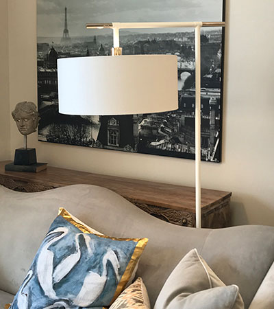 Balance White Floor Lamp