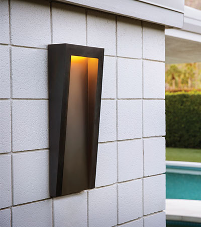 Hinkley Taper LED wall light