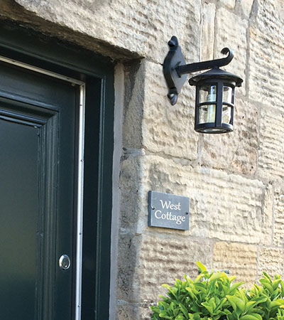 Elstead Lighting Hereford black wall lantern